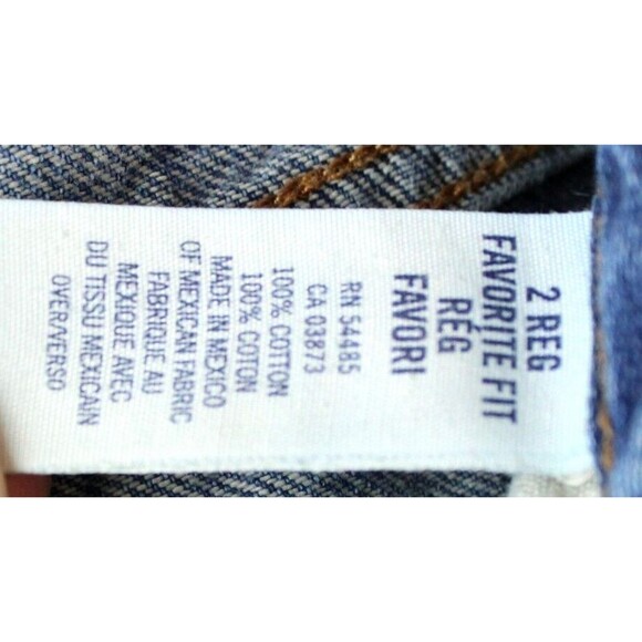 American Eagle Outfitters Favorite Fit Blue Denim Jeans Women's Size 2 Reg - Picture 14 of 14